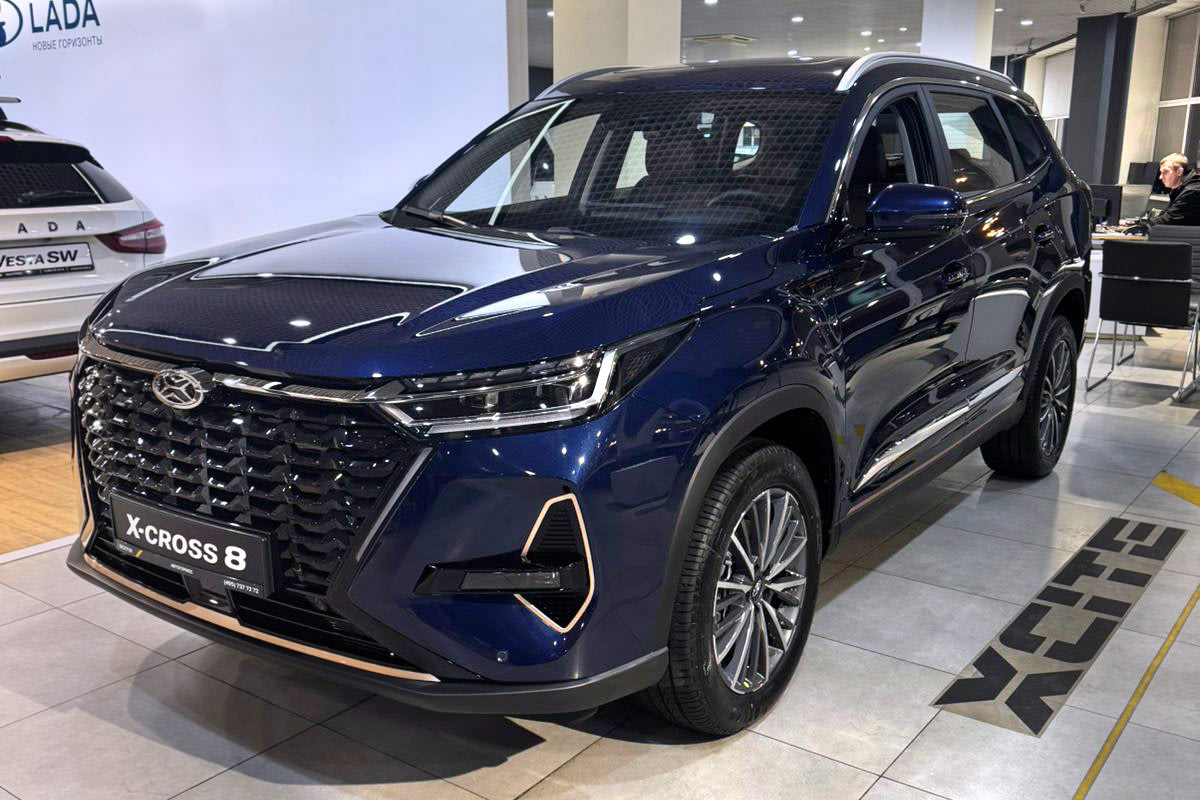 Фото XCITE X-Cross 8 I Рестайлинг Techno 4WD Темно-синий I РЕСТАЙЛИНГ 2024, №1