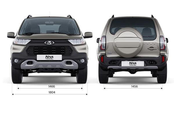 Габариты LADA Новые авто в наличии | Вид спереди и сзади