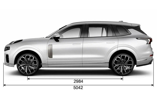 Габариты Nordcross Новые авто в наличии | Вид сбоку