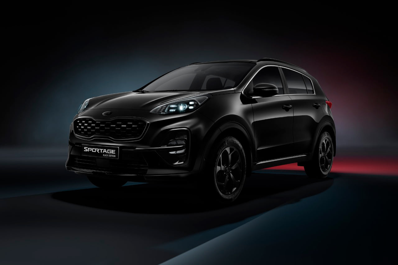 Шильдик kia black edition
