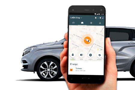 Телематическая система lada connect