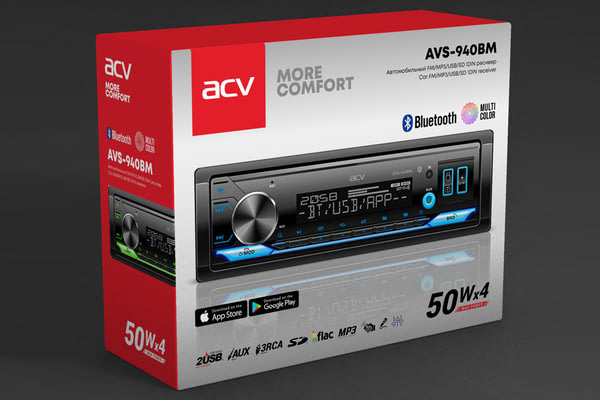 Автомобильная магнитола 1DIN AVS-940BM | №4