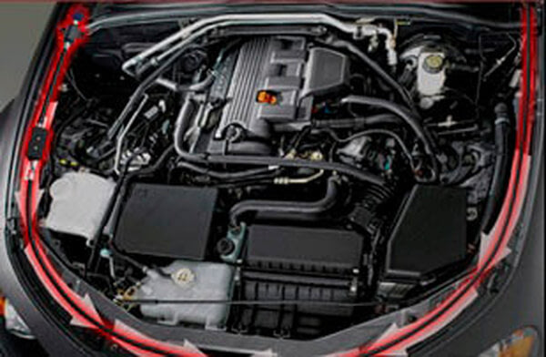 Механический замок капота FORTUS | №2 Механический замок капота FORTUS | №2