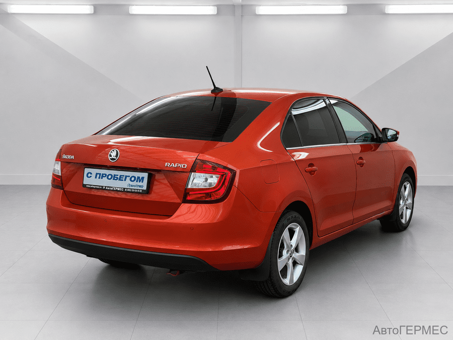 Фото SKODA Rapid I Рестайлинг с пробегом | №4 Фото SKODA Rapid I Рестайлинг с пробегом | №4