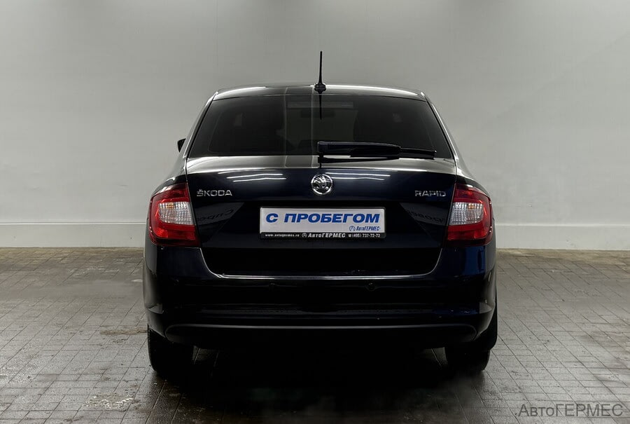 Фото SKODA Rapid I Рестайлинг с пробегом | №3