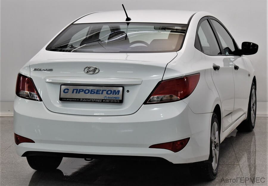 Фото HYUNDAI Solaris I Рестайлинг с пробегом | №4