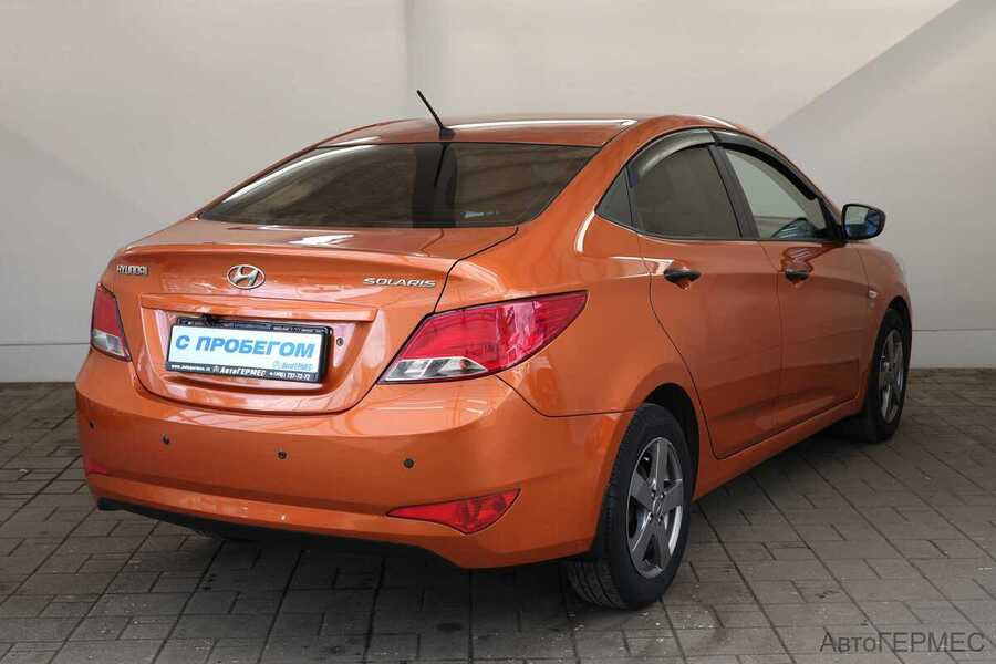 Фото HYUNDAI Solaris I Рестайлинг с пробегом | №4