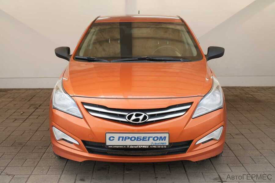 Фото HYUNDAI Solaris I Рестайлинг с пробегом | №2