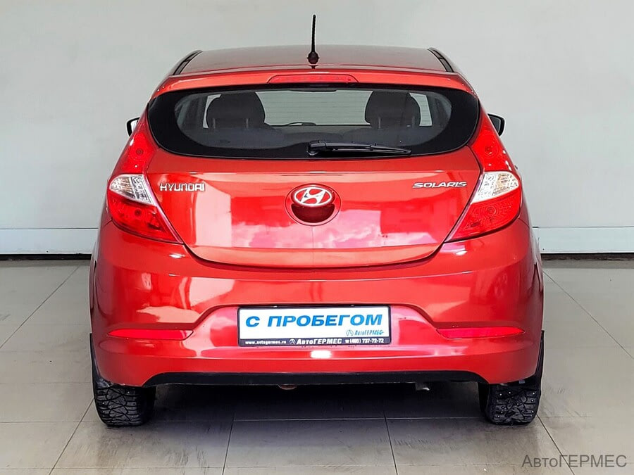 Фото HYUNDAI Solaris I Рестайлинг с пробегом | №3