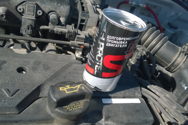 Промывка масляной системы ДВС MITSUBISHI L200, №1