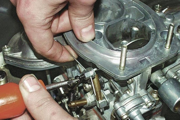 Регулировка карбюратора MITSUBISHI Pajero, №1