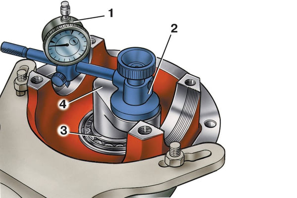 Регулировка редуктора MITSUBISHI Pajero, №2