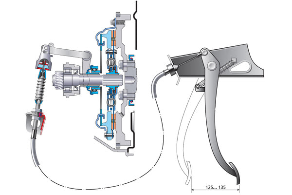 Регулировка сцепления MITSUBISHI Pajero, №2