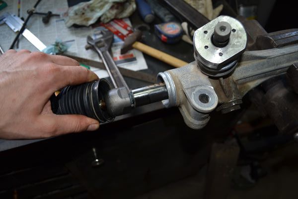 Ремонт рулевой тяги MITSUBISHI Pajero, №2
