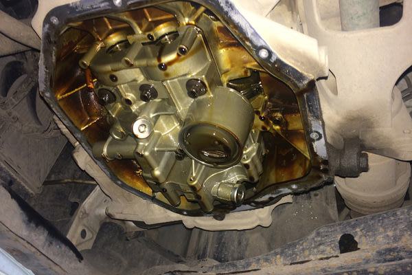 Замена масла в вариаторе MITSUBISHI Pajero, №2