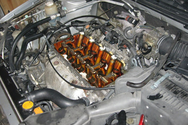 Замена маслосъемных колпачков Лансер, фото №1