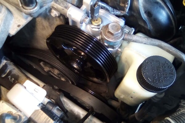 Замена насоса ГУР MITSUBISHI Pajero, №2