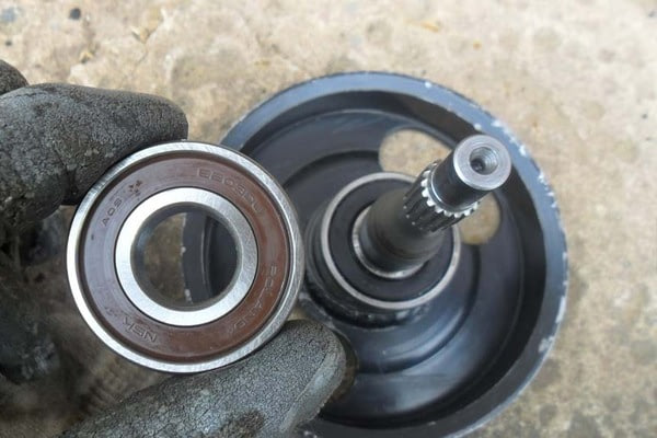 Замена подшипника ГУР MITSUBISHI Pajero, №1