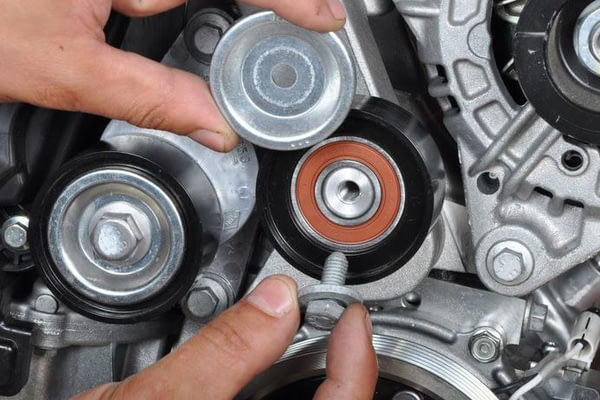 Замена ремня генератора MITSUBISHI L200, №1