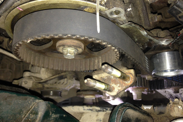 Замена ремня ГРМ MITSUBISHI Galant, №1