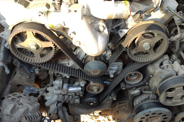 Замена ремня ГРМ MITSUBISHI Pajero, №1