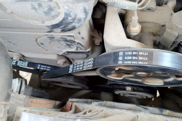 Замена ремня ГУР MITSUBISHI Outlander, №2