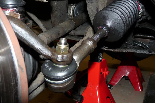 Замена рулевой тяги MITSUBISHI Pajero, №2