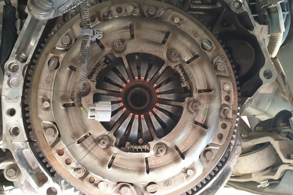 Замена сцепления РКПП MITSUBISHI Pajero, №2