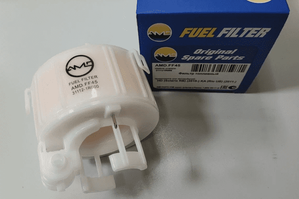 Замена топливного фильтра Kia Rio, №1