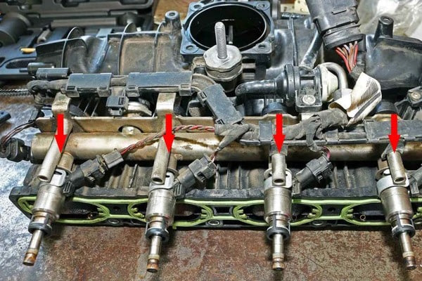 Замена топливных форсунок MITSUBISHI Pajero, №2